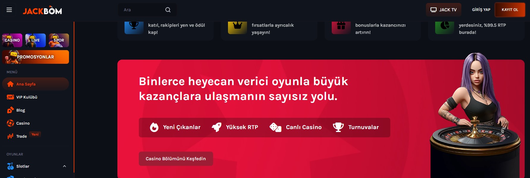 Jackbom Şikayet