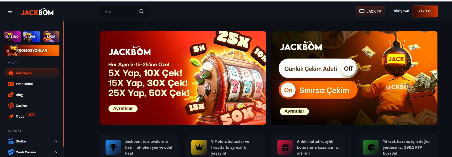Jackbom Yeni Giriş